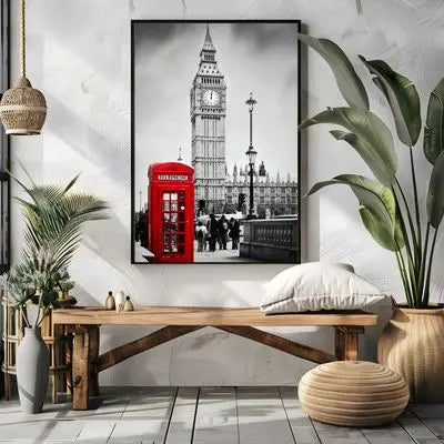 Big Ben UV Print Wallart Memories In Craft