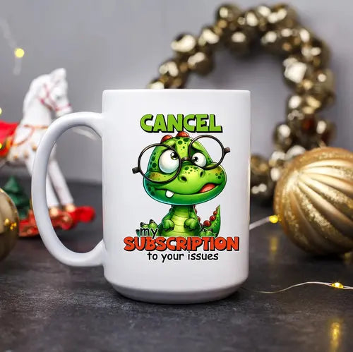 Memories In Craft Sarcastic Coffee Cup Cancel My Subscription - Funny Sarcastic Coffee Mug | Premium Ceramic Cup Cancel My Subscription Funny Coffee Mug | Sarcastic Gift Cup Australia