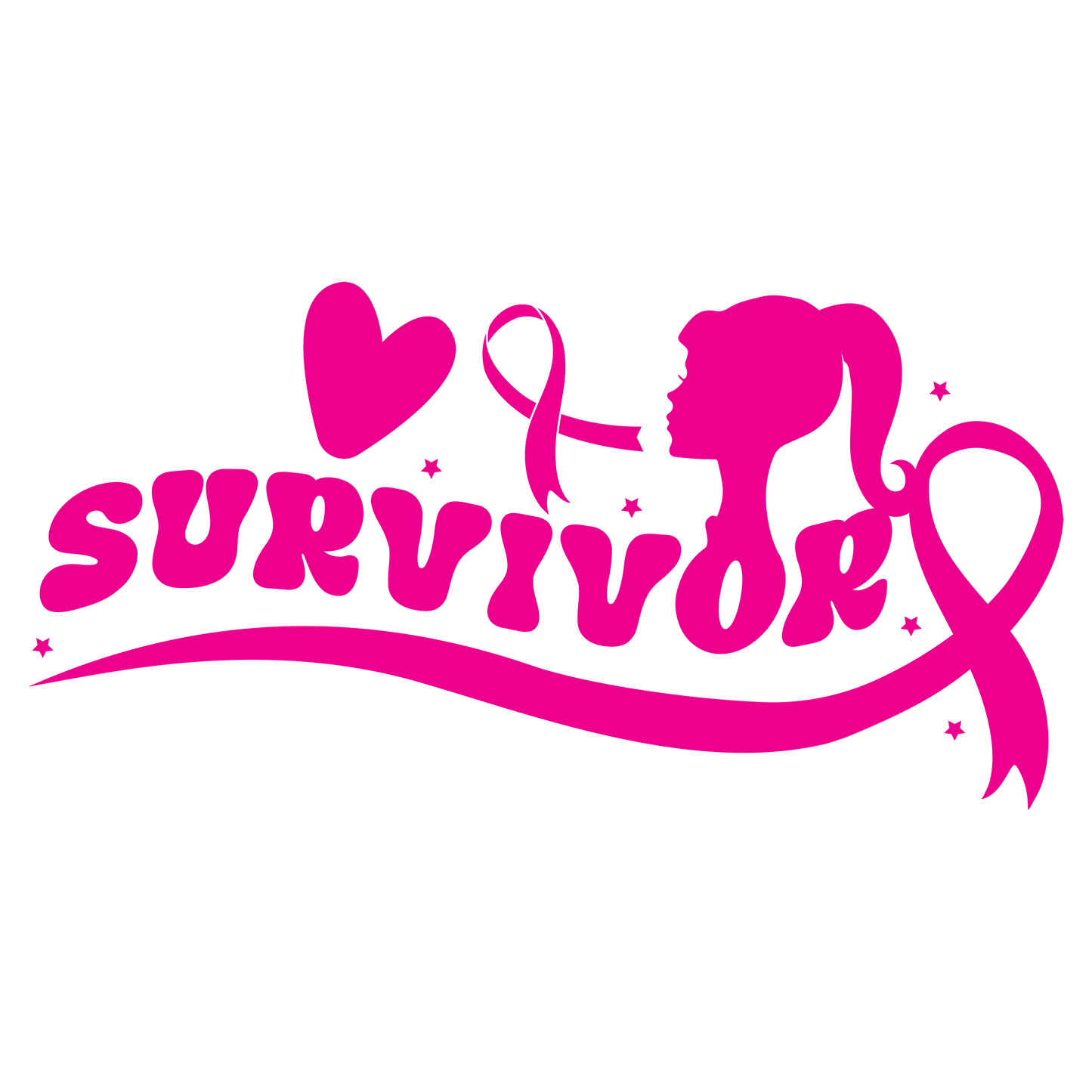 Cancer Survivor - Cancer Awareness T-Shirt Memories In Craft