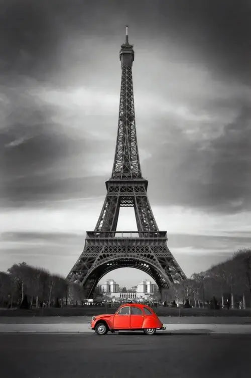 Eiffel Tower UV Wallart Memories In Craft