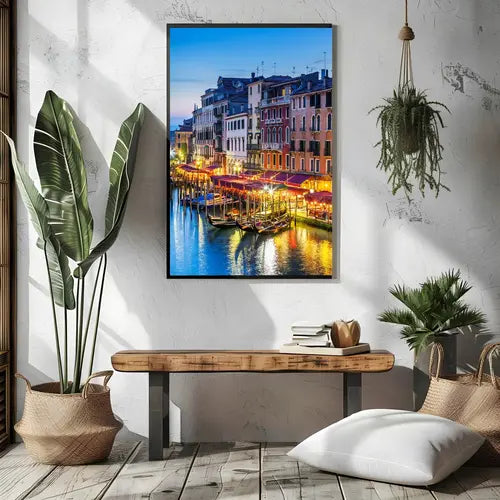 Memories In Craft UV Wallart Grand Canal, Venice, Italy WallArt Grand Canal Venice Wall Art | Premium UV Printed Italy Decor | Memories In Craft