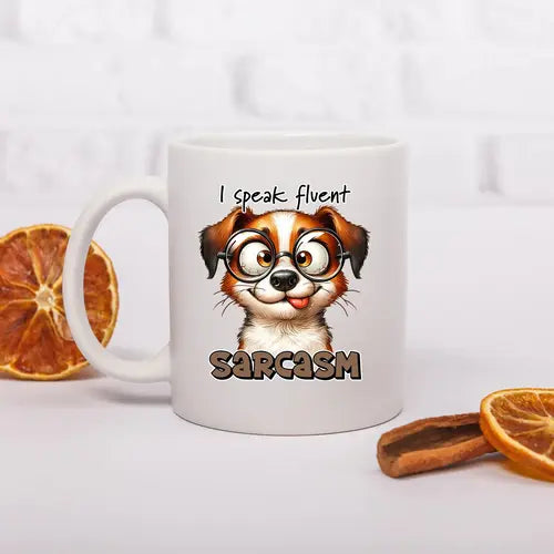 Memories In Craft Sarcastic Coffee Cup I Speak Fluent Sarcasm Coffee Mug - Funny Sarcastic Gift I Speak Fluent Sarcasm Coffee Mug | Funny Sarcastic Gift Australia
