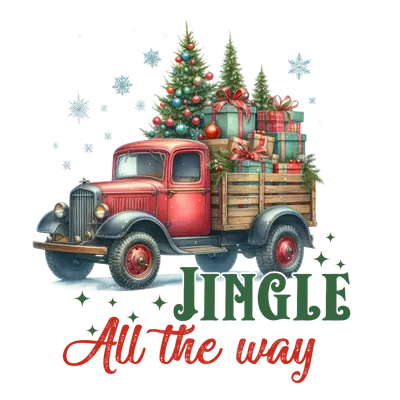 Jingle all the Way - Christmas T-Shirt Memories In Craft