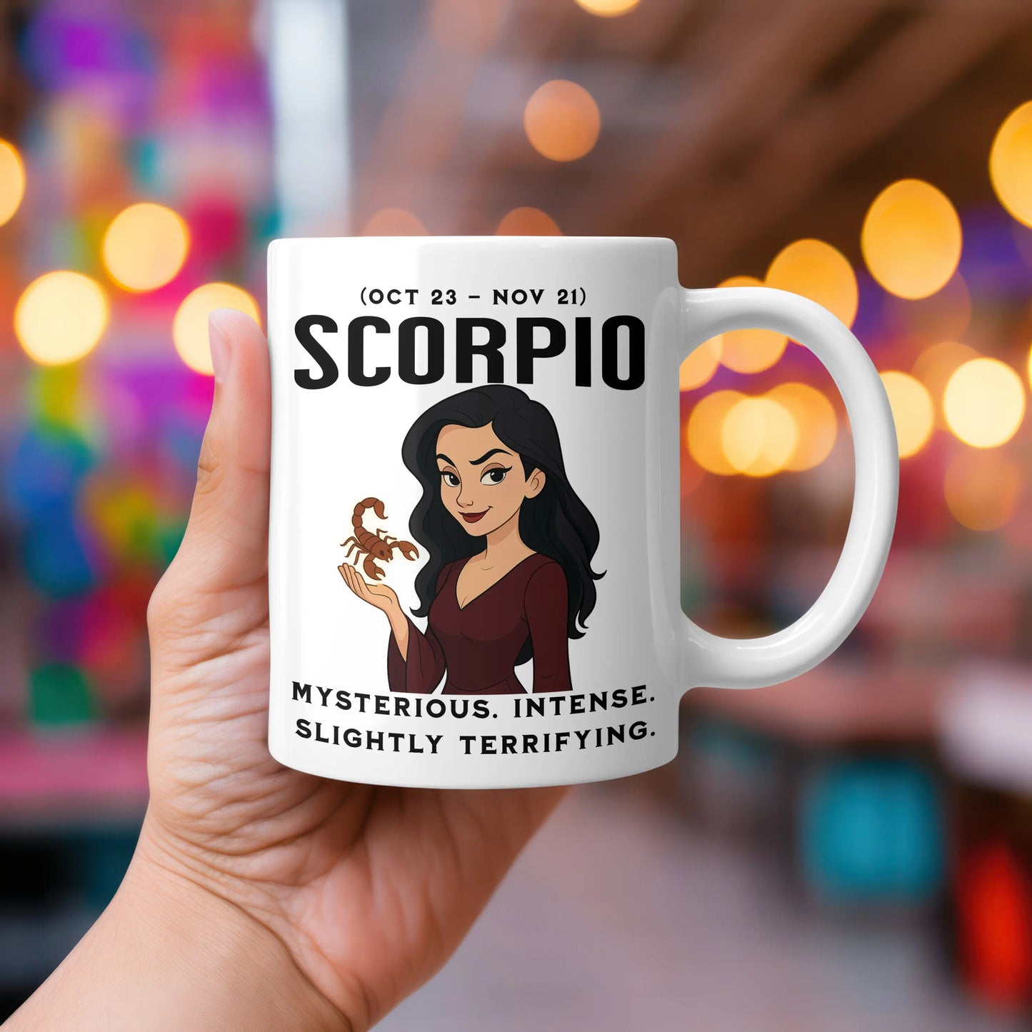 Memories In Craft Coffee Cup Sarcastic Star Sign β Scorpio Coffee Cup Scorpio Coffee Cup β Sarcastic Star Sign Mug | 11oz & 15oz | Memories In Craft