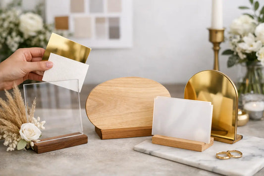How to Choose Wedding Sign Materials Well