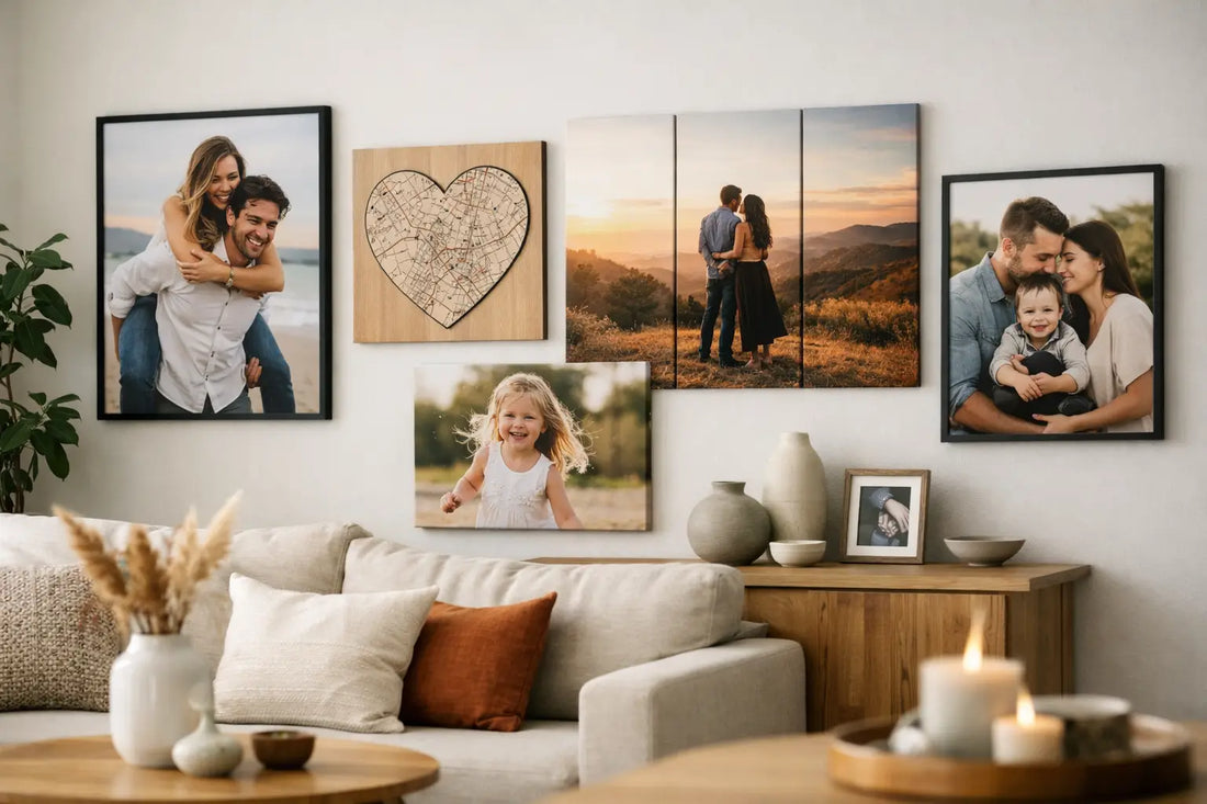 How to Style Personalised Wall Art at Home