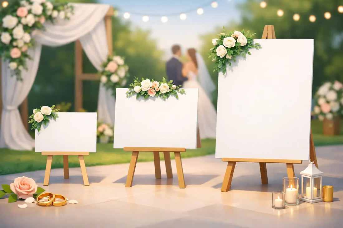 What Size Should Wedding Welcome Sign Be?