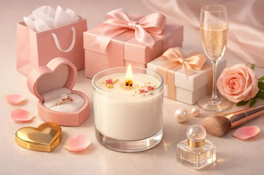 Custom Candle for Bridesmaid Proposal Ideas