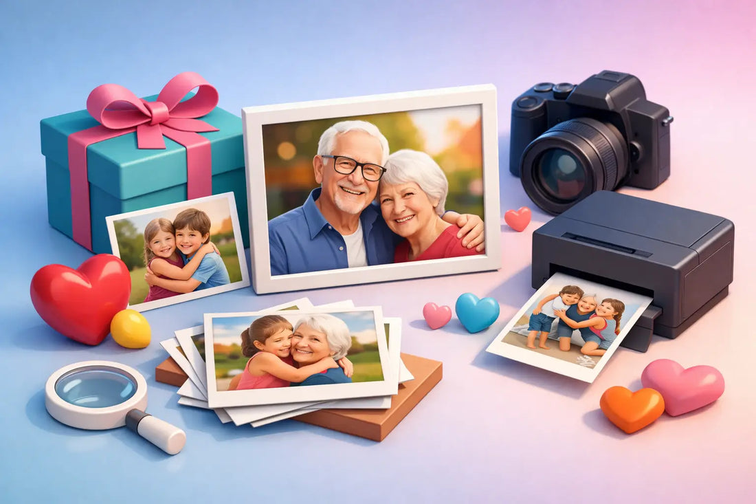 Personalised Photo Print Gift for Grandparents