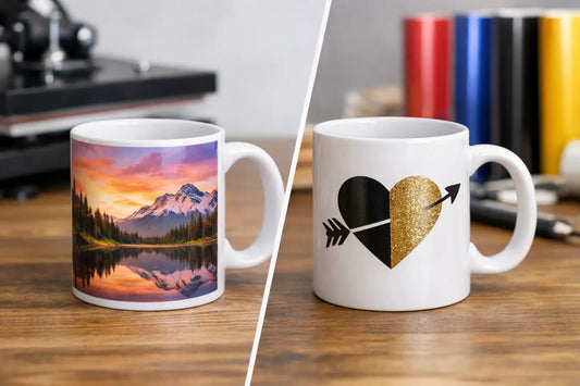 Sublimation Mugs vs Vinyl Mugs: Which Lasts?