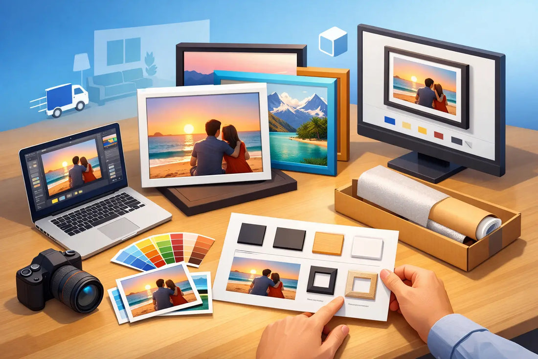 How to Order Custom Photo Wall Art Right