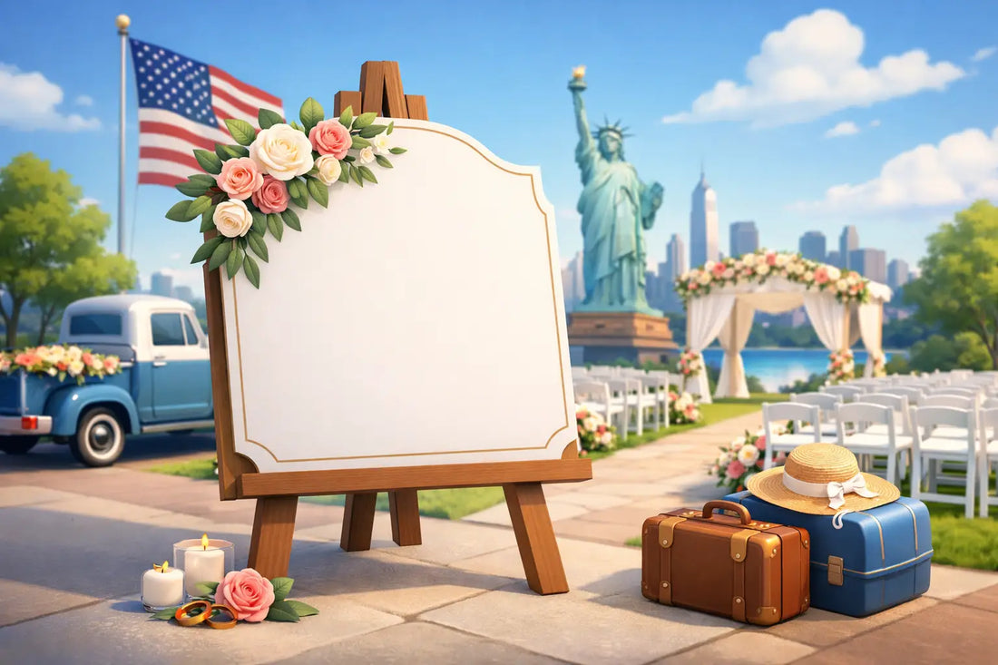 Custom Wedding Welcome Sign USA Tips