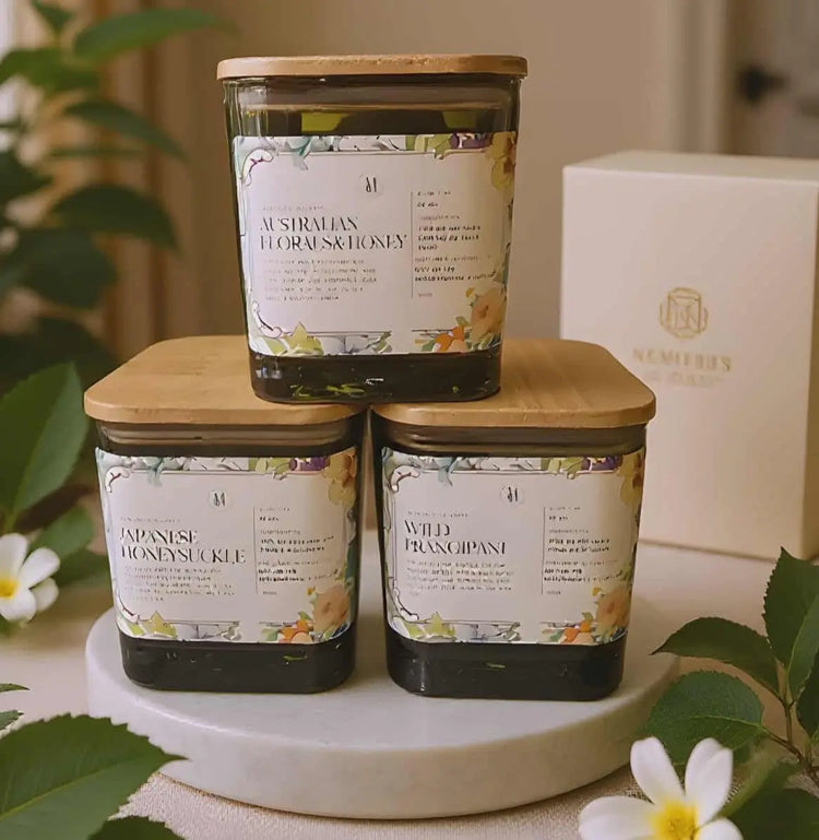 Floral Candles