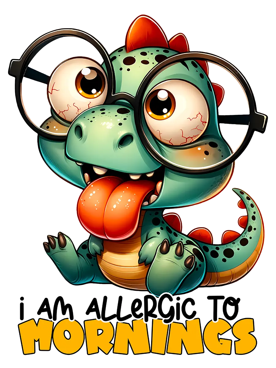 I'm alergic to Mornings - Coffee Cup Memories In Craft