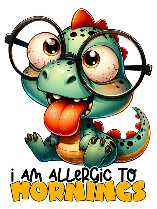 I'm alergic to Mornings - Coffee Cup Memories In Craft