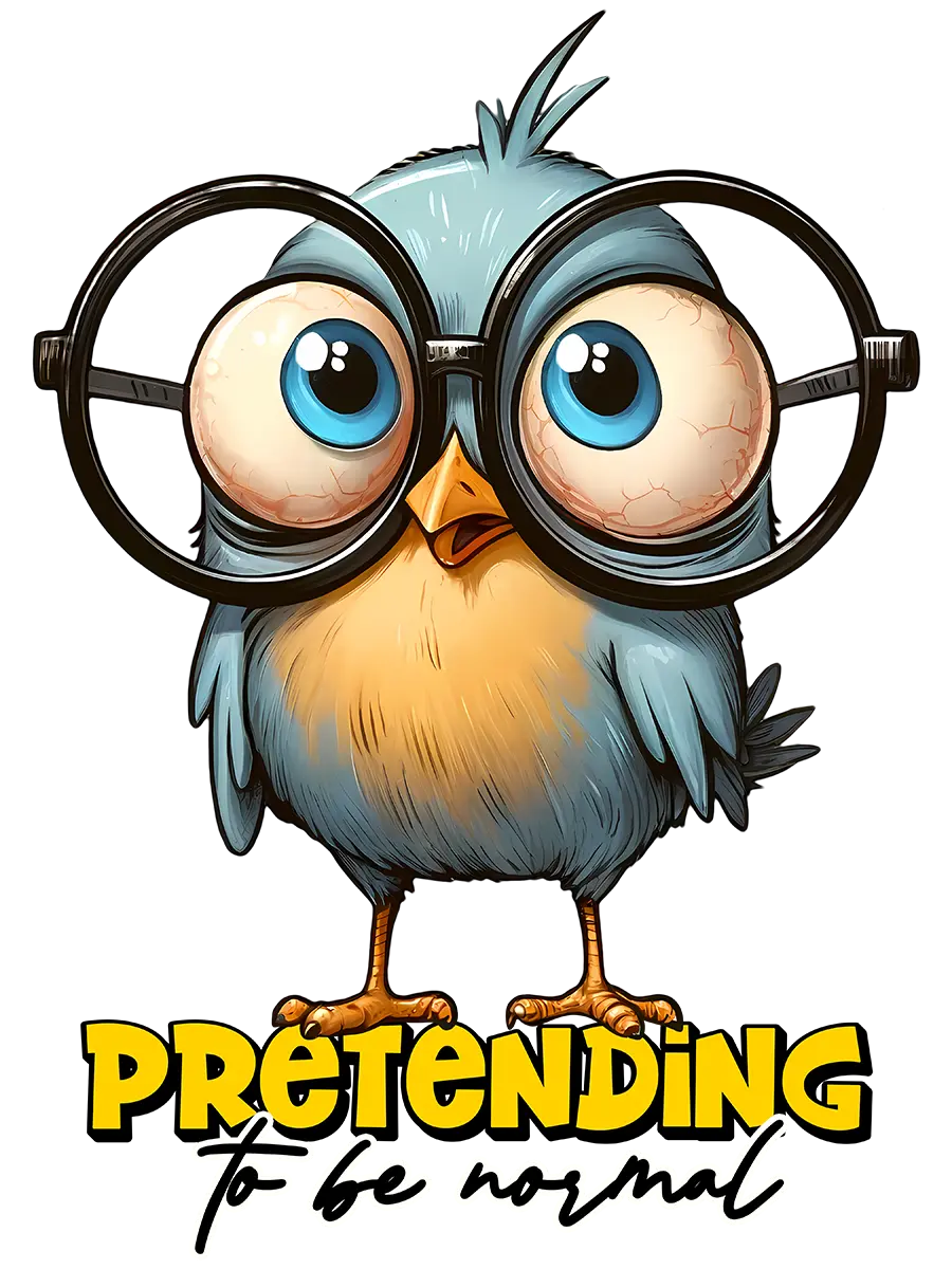 Pretending to be normal - Coffee Cup Memories In Craft