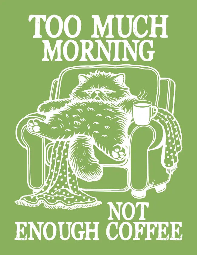 Too Much Morning, Not Enough Coffee — Craft Stencil Memories In Craft