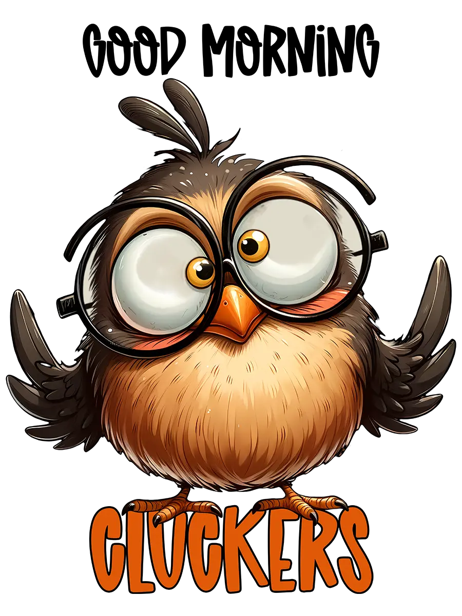 Good Morning Cluckers Coffee Cup Memories In Craft