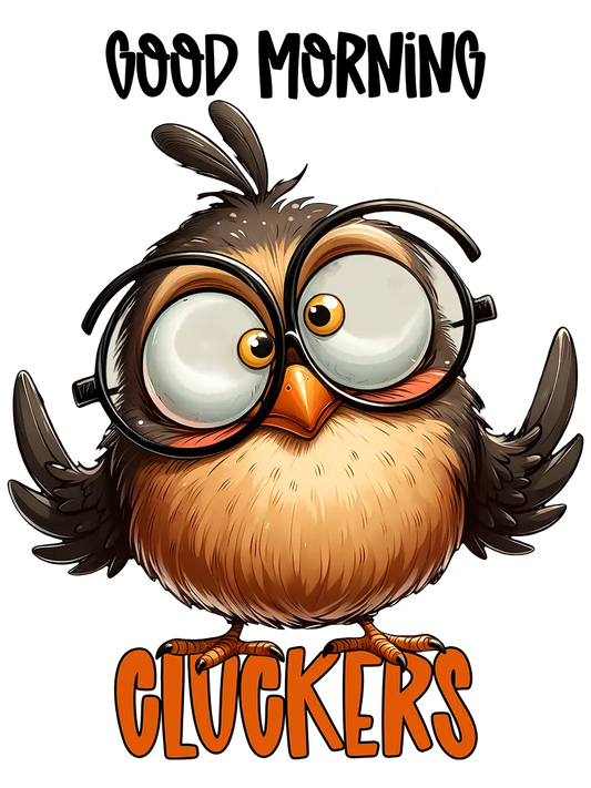 Good Morning Cluckers Coffee Cup Memories In Craft