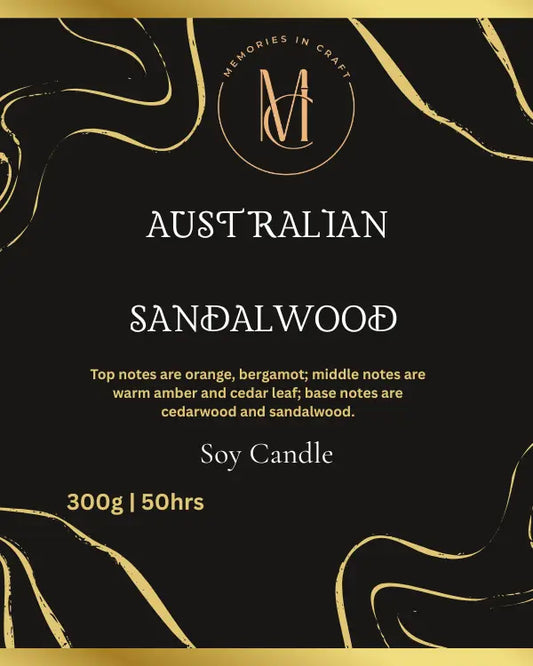 Australian Sandalwood Memories In Craft