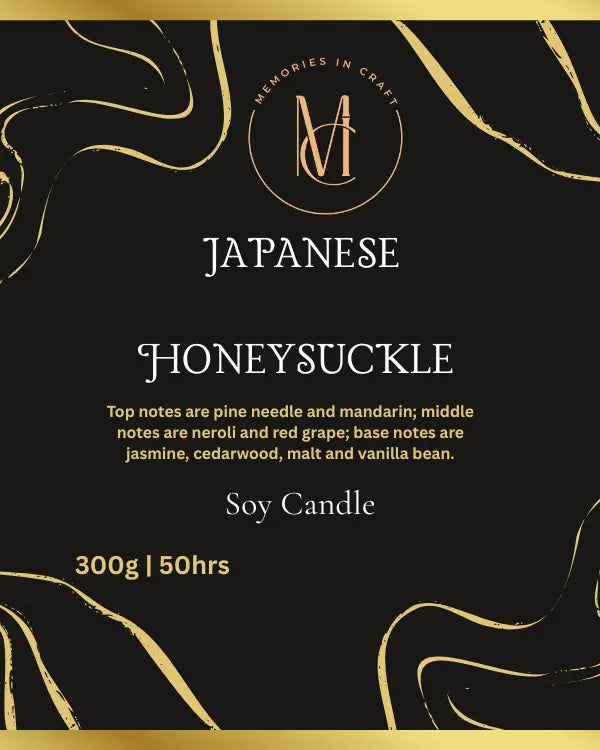 Japanese Honeysuckle Memories In Craft