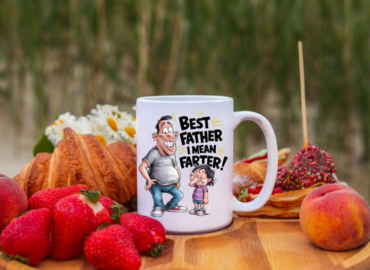 Memories In Craft Gift For the Dad Who Owns Every Room He Walks Into Funny Dad Gift - The Best Farther I Mean Farter | Memories In Craft