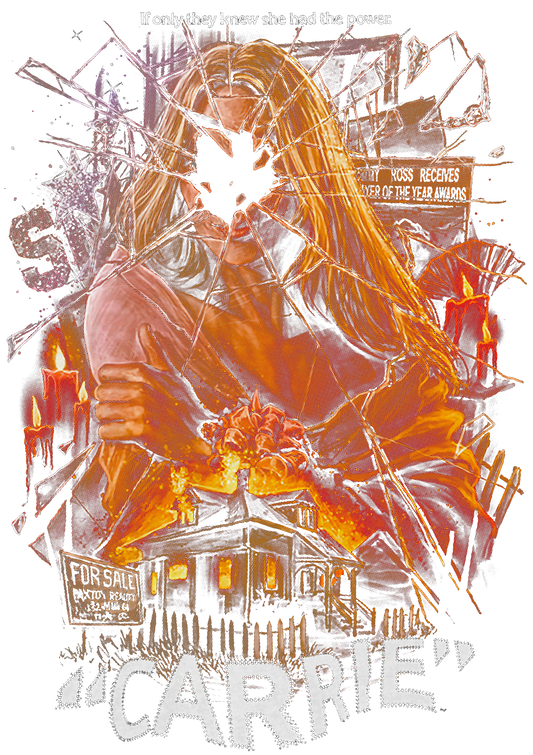 Carrie Movie - Scarey Power T-Shirt