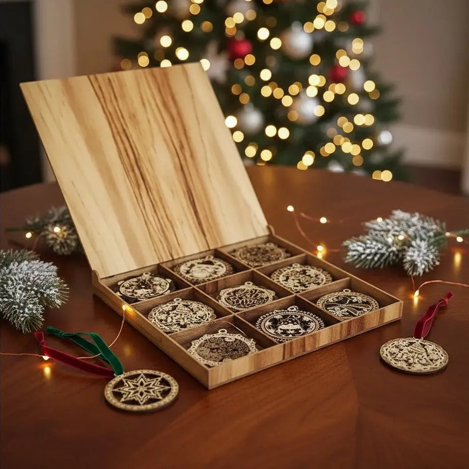 Christmas Tree Ornament Box -1 Memories In Craft