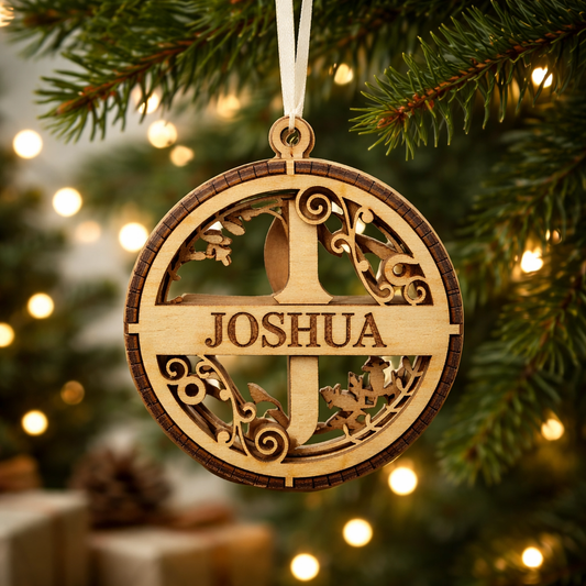 Personalised Christmas Ornament with Custom Name