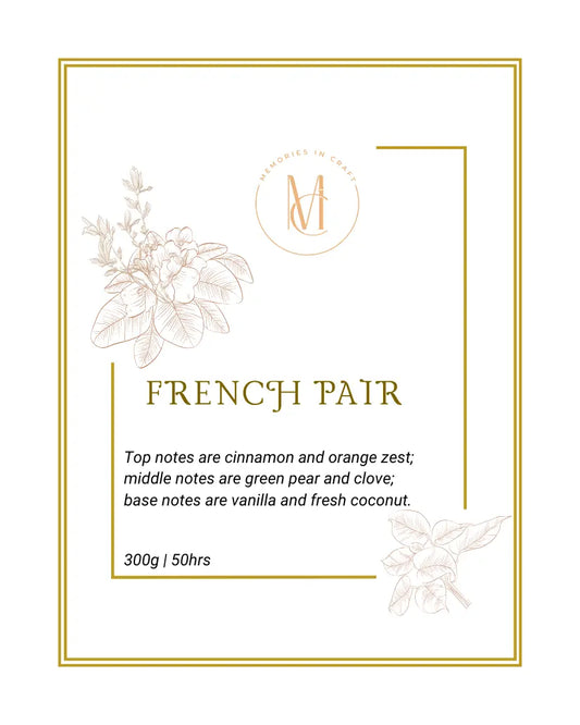 French Pear Memories In Craft