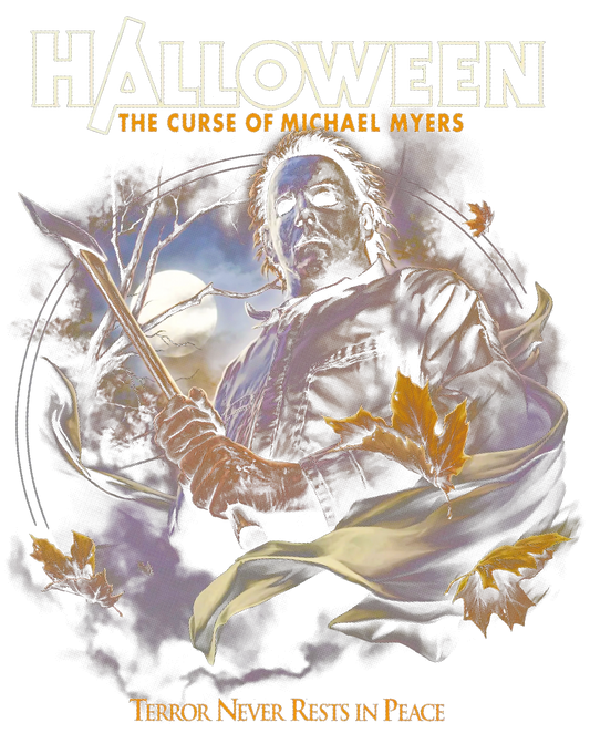 Halloween's Curse T-Shirt - Retro Horror Movie Design