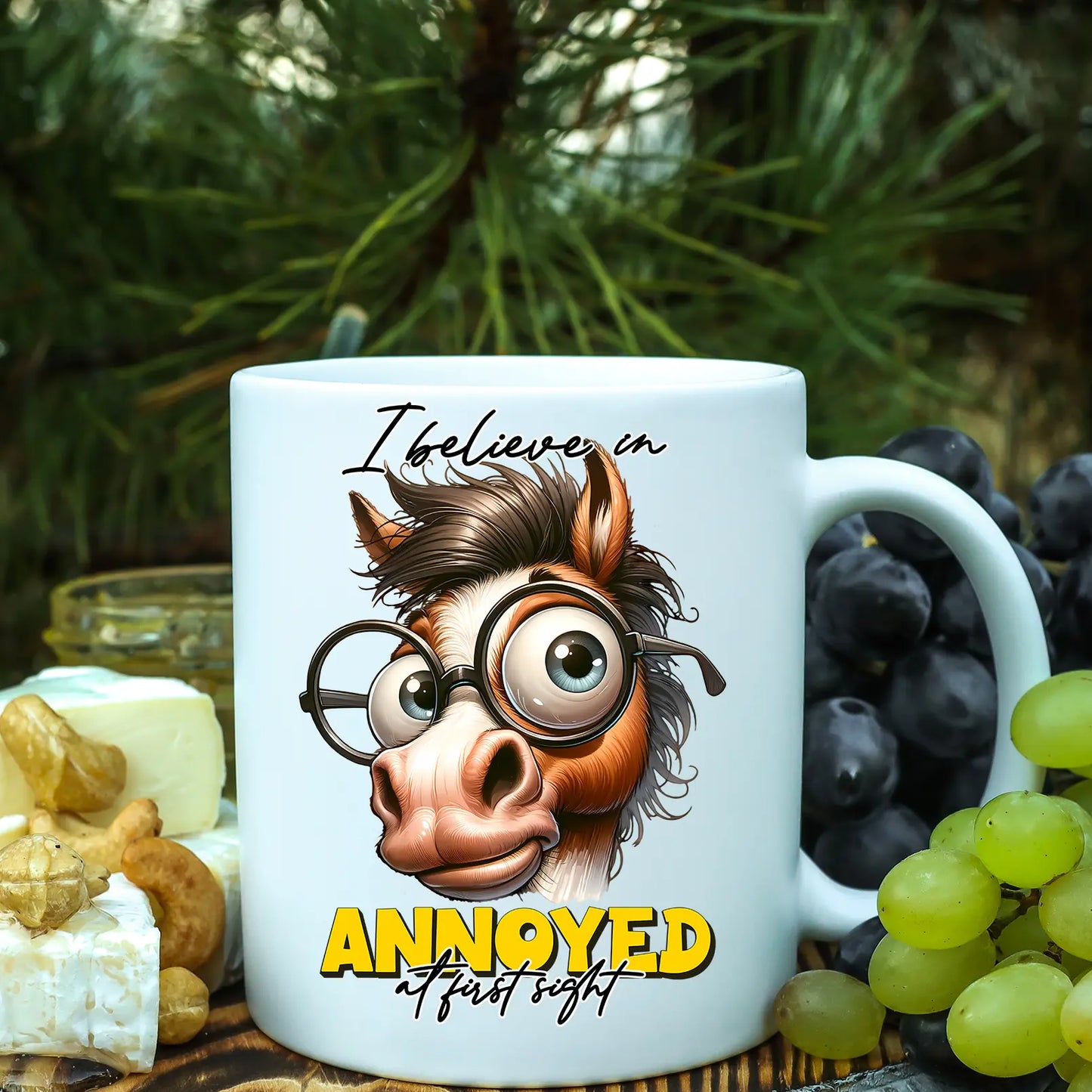 I believe in Annoyed - Coffee Cup Memories In Craft