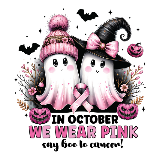 In October We wear Pink Memories In Craft