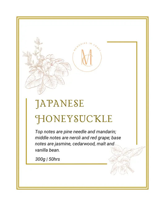 Japanese Honeysuckle Memories In Craft