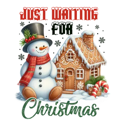 Just Waiting for Christmas Snowman Memories In Craft