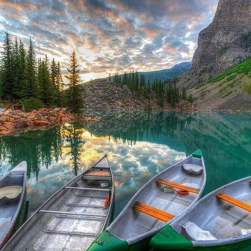 Moraine Lake - Banff National Park UV Wallart Memories In Craft