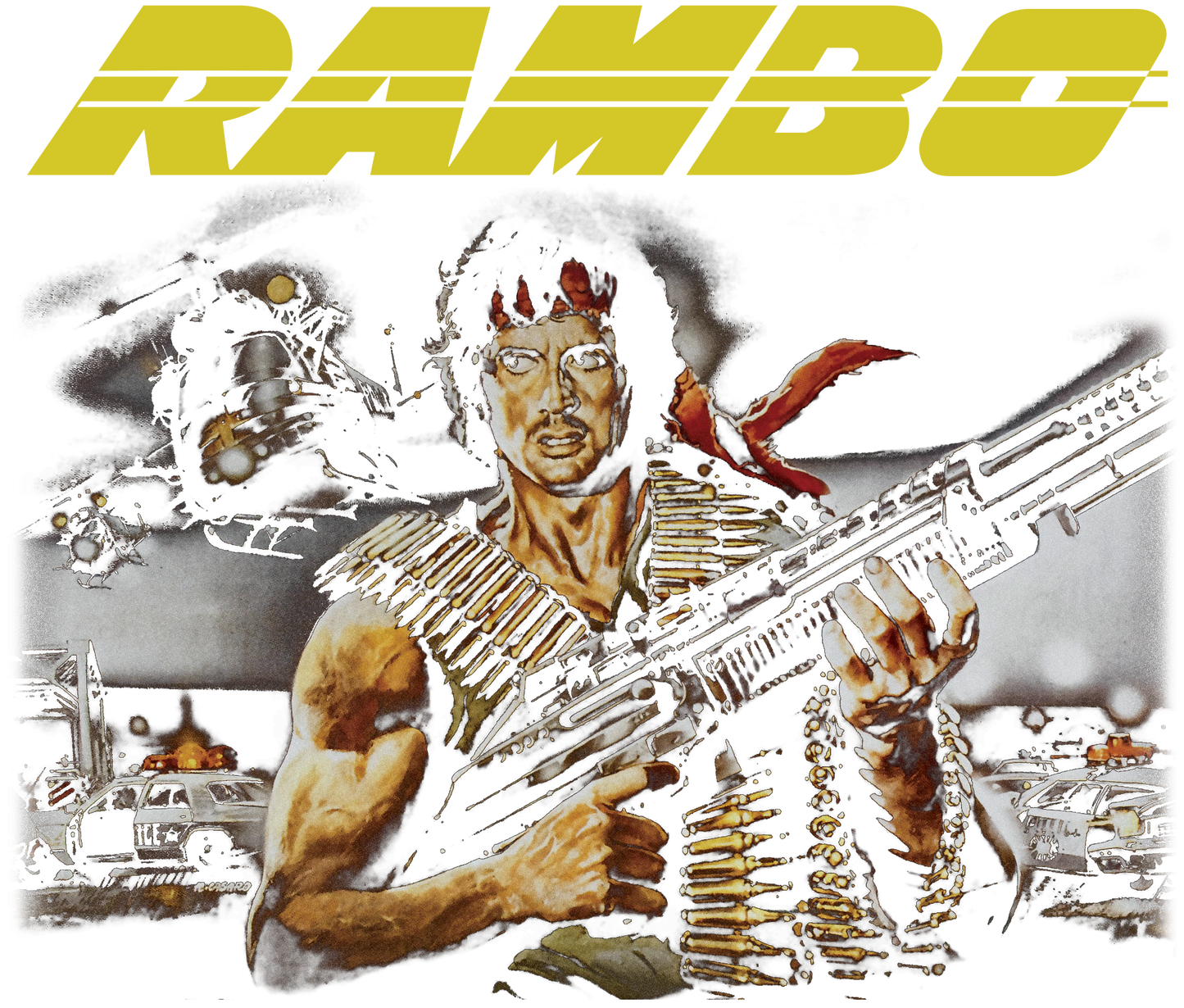 Rambo - Stallone's Back