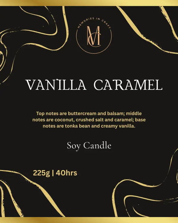 Vanilla Caramel Memories In Craft