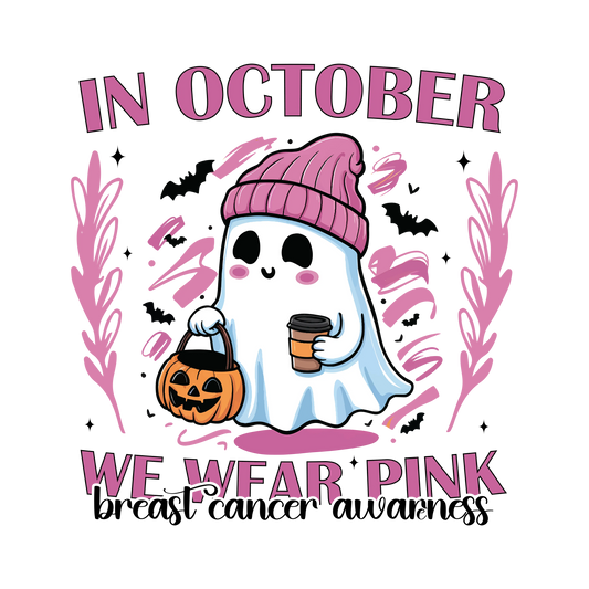 We Wear Pink Cancer Awareness T-Shirt - Version 1 Memories In Craft