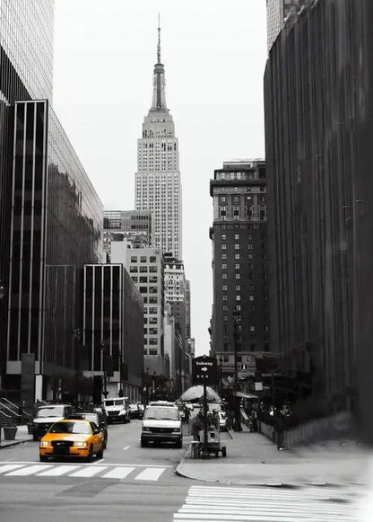 Yellow Taxi - NewYork Memories In Craft