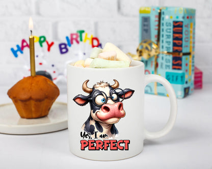 Yes I'm Perfect - Coffee Cup Memories In Craft
