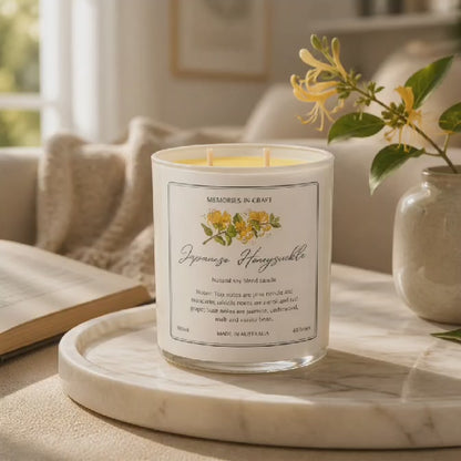 Japanese Honeysuckle Scented Candle