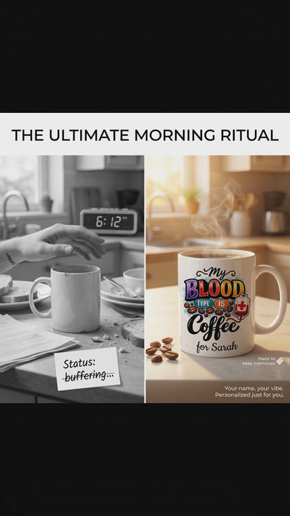 Life Begins After Coffee — Make It Personal