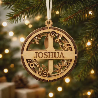 Personalised Christmas Ornament with Custom Name