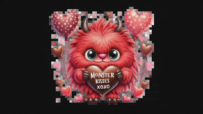 Valentine's Monster Kisses xx