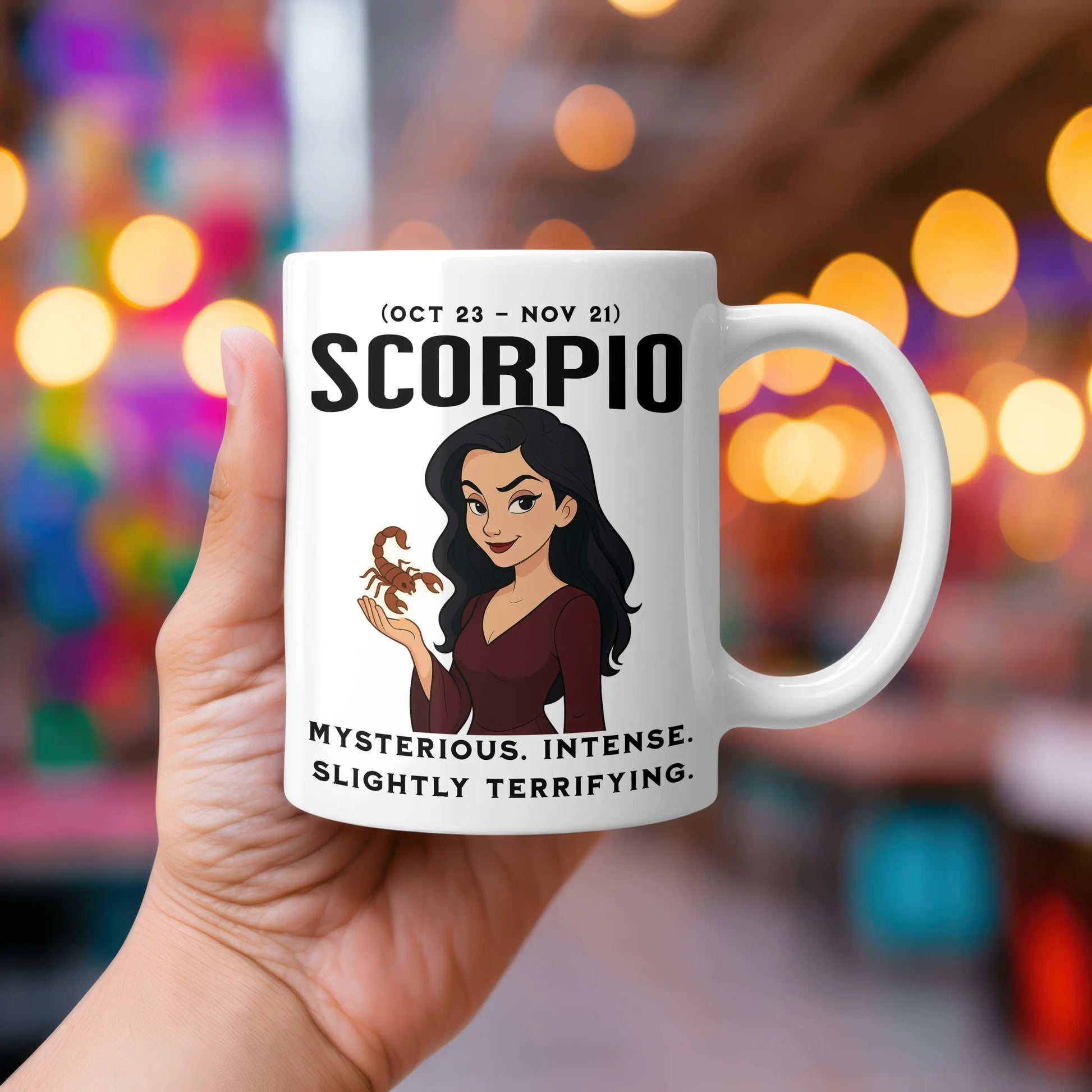 Memories In Craft Coffee Cup Sarcastic Star Sign – Scorpio Coffee Cup Scorpio Coffee Cup – Sarcastic Star Sign Mug | 11oz & 15oz | Memories In Craft